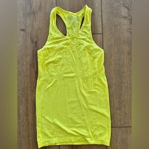 ZYIA Neon Yellow Racerback Tank